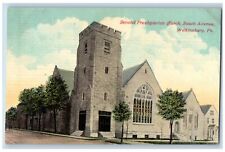 Wilkinsburg Pennsylvania Postcard Second Presbyterian Church South Avenue 1910 picture