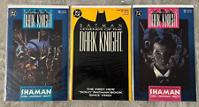 DC Comics Lot of 3 Legends of the Dark Knight 1-3 Batman Shaman High Grade picture