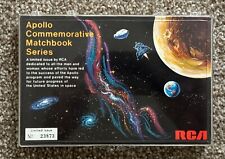 Vintage RCA NASA Apollo Commemorative Matchbook Series Collectible Space Set picture