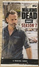 2017 THE TOPPS WALKING DEAD 6 card Pack SEASON 7 picture