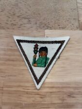 Girl Scout Merit Badge Uniform Patch Traffic Signal Lights Try-It Triangle picture