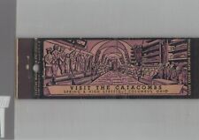 Matchbook Cover - Full Length - Visit The Catacombs Columbus, OH picture