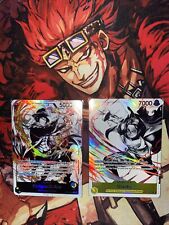 One Piece TCG English ST13-Alt Art Ace eader & Shanks AA The Three Brothers picture