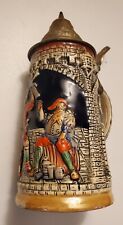 2013 Made in Germany Beer Stein Ceramic Raised Detailed #3 picture