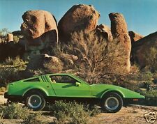 1975 BRICKLIN, Refrigerator Magnet, GREEN, Side View, 42 MIL THICK picture