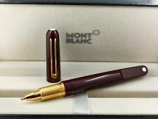 Luxury Montblanc M Series Magnetic Cap Red Pen + Golden Clip Ballpoint Pen picture