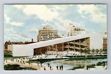 Spokane WA-Washington, State Pavilion, Antique, Vintage Souvenir Postcard picture