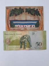 Lot 1919 POSTCARD greetings HAPPY NEW YEAR wishes 50 Venezuela foreign currency picture