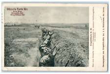 1915 A Ceasefire Used for Sleeping in Our Trenches Before Lublin WW1 Postcard picture