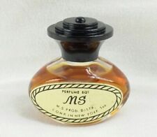 Vintage Art Deco perfume Perfume BQT MS made in New York 1930s Bakelite Top picture
