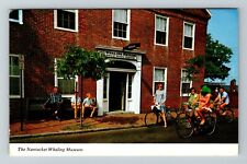 Nantucket MA-Massachusetts, The Whaling Museum, Exterior, Vintage Postcard picture