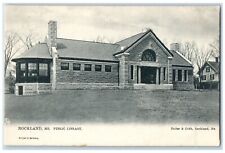 c1905 Public Library Building Rockland Maine ME Tuck's Posted Antique Postcard picture