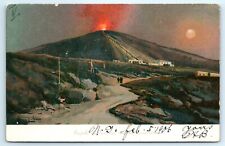 POSTCARD c1905 Artist A COPPOLA Napoli Vesuvio Vesuvius Volcano Naples Italy #3 picture