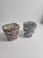 Blue Sky Clayworks- Votive Candle Holders- Set of 2 Heather Goldminc -Beautiful  picture