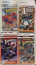Huge Superman Lot: Action 659-673, Adventures 472-486, Superman 49-64, MOS 1-8 picture