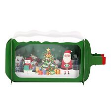 3D Christmas Drift Bottle Greeting Card Surprise Mysterious Sports Cards picture