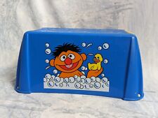 Vintage Sesame Street Ernie And Rubber Ducky Bath Stool picture