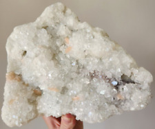 5lbs Crystal Personal Collection Apophyllite Specimen Cluster Huge Large Stand picture