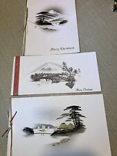 Vintage Japanese Painted Cards picture