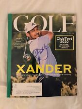 Xander Schauffele Autographed Magazine Signed PGA Golf Autographed picture