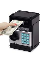 Refasy Piggy Bank Cash Coin ATM Bank Electronic Money Bank for Kids **see Notes picture