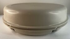 Tupperware Vintage Dip Snack Party Holiday Vegetable Tray 1665-3 with Lid 1666-5 picture