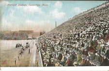 c. 1905 Harvard Stadium Football Crowd Postcard picture