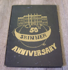 Vintage 1972-73 50th Anniversary Yearbook SKINNER JUNIOR HIGH Denver, Colorado picture
