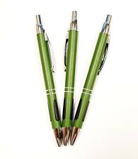 Lot of 100 Pcs - Vienna Rhine Metal Pen – Army Green Matte Finish - Blue Ink picture