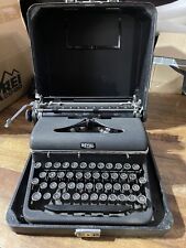 Vintage Royal Aristocrat Typewriter with Glass Keys Classic Black picture