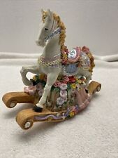 ROCKING HORSE San Francisco Music Box Co 6” Figurine Plays Music picture
