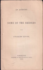 An Account of Some of the Bridges over the Charles River: Cambridge 1858 picture