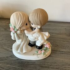 Precious Moments Figurine #153008 On The Threshold Of A Lifetime Of Happiness picture