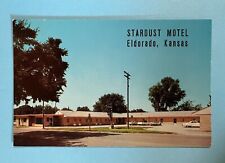 Eldorado Kansas KS Vintage Postcard Stardust Motel picture