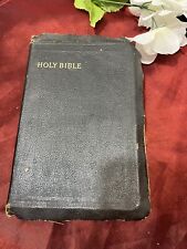 Vintage 1953 Holy Bible w/pictures & Maps, King James Version picture