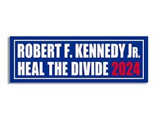 3x9 inch Robert F. Kennedy Jr. Heal The Divide Bumper Sticker (decal jfk vinyl) picture