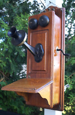 Antique 1901 EARLY Kellogg Model 2370 Hand Crank Wall Telephone - ORIGINAL picture