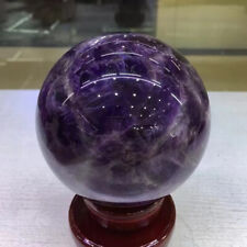 780g Natural amethyst Quartz Ball Crystal polished Sphere gem Reiki Decor Gift picture