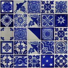 25 Hand Painted Decorative Talavera Mexican Tiles 2