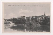 Canada - Riviere du Loup, QC - view of the town and bridge postcard - JJ0713 picture