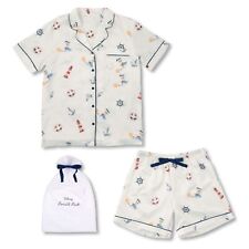 Japan Tokyo Disney Store Donald Short Sleeve Pajamas White Summer Room Wear picture
