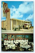 1961 Safari Adventure Bengal Tiger Preston Royal Dallas Texas Vintage Postcard picture