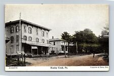 Postcard PA Bentley Creek Pennsylvania c1910s Street View Hotel S23 picture