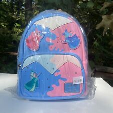Loungefly Backpack Sleeping Beauty Fairies Make It Pink, Make It Blue NWT picture