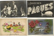 EASTER GREETINGS 43 Vintage Postcards Pre-1940 (L4451) picture