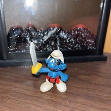 PIRATE SMURF , PVC , Vintage picture