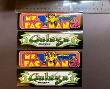 4 MINI Arcade Marquee Stickers Coin-Op Special Order picture