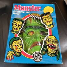 Vintage 1976 Ben Cooper Monster FRANKENSTEIN Halloween Costume NEW OLD STOCK picture