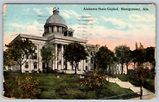 c1910s  Alabama State Capitol Montgomery Alabama Antique Postcard picture