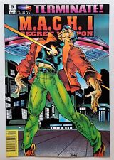 M.A.C.H. 1 #9 (1990, Fleetway Quality) 7.5 VF-  picture